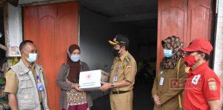 Kunjungi Korban Bencana Alam, Afif Himbau Warga Waspada dan Siaga