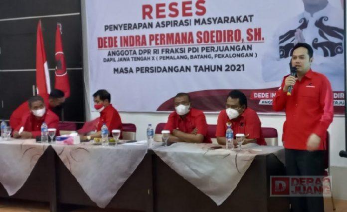 Mas Dede Serap Aspirasi dan Sosialisasi KomandanTe