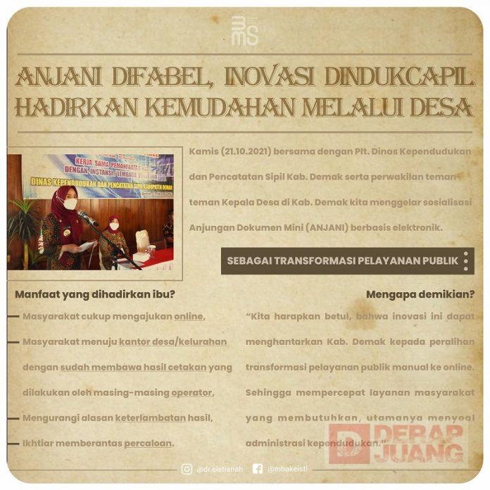 Mbak Eisti; Anjani, Transformasi Menuju Demak Smart City