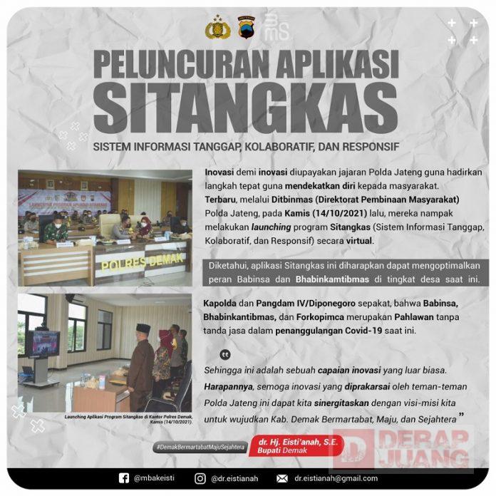 Mbak Eisti Harap Sitangkas Hadirkan Demak Bermartabat, Maju, dan Sejahtera