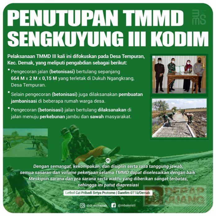 Mbak Eisti TMMD, Bentuk Kehadiran TNI di Relung Hati Rakyat