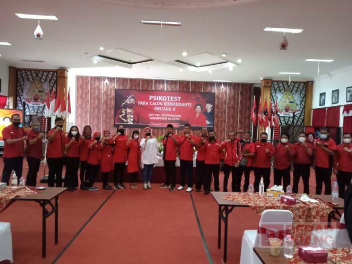 Menuju Kursi Legislatif, Calon KomandanTe Bintang II Klaten Ikuti Psikotest