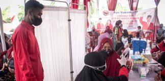 PAC PDI Perjuangan Bantarkawung Masifkan Serbuan Vaksinasi