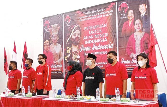 PDI Perjuangan Kab. Purworejo Ikuti Pembekalan PUAN Indonesia