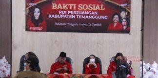 Peduli Rakyat Marhaen, DPC Temanggung Gelar Bakti Sosial