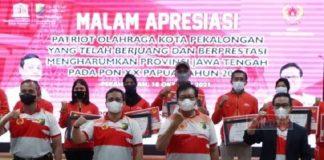 Pemkot Pekalongan Apresiasi Capaian Atlet di PON XX Papua