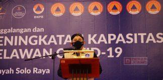 Penggalangan dan Peningkatan Kapasitas Relawan COVID-19, Rober Harap Saling Bersinergi