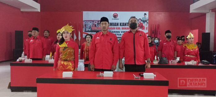 Peresmian Kantor Partai, Nuryanto Terimakasih Atas Bimbingan dan Dukungan Pimpinan Partai