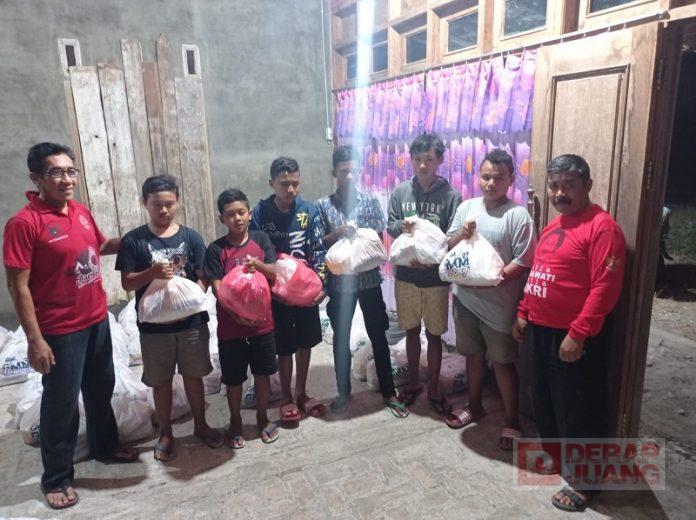 Peringati Maulid Nabi, Urip Raharjo Salurkan Sembako Bagi Anak Yatim