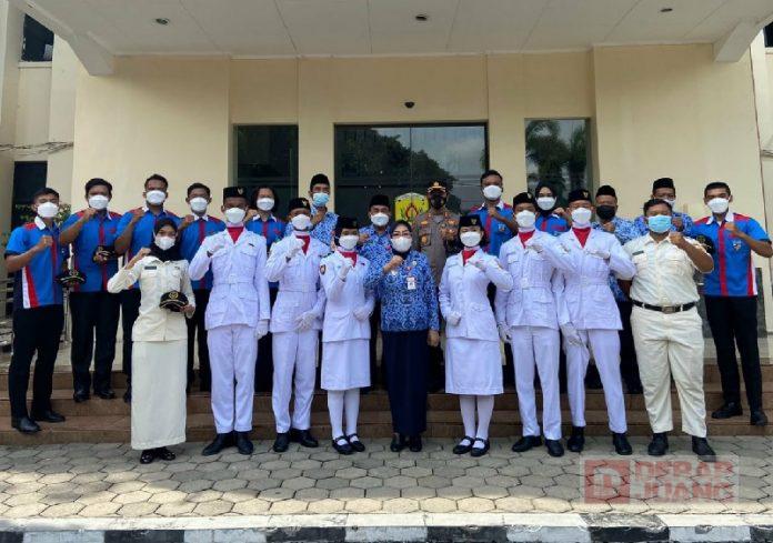Pimpin Upacara HSP, Sri Sumarni Ajak Pemuda Bangun Kerukunan
