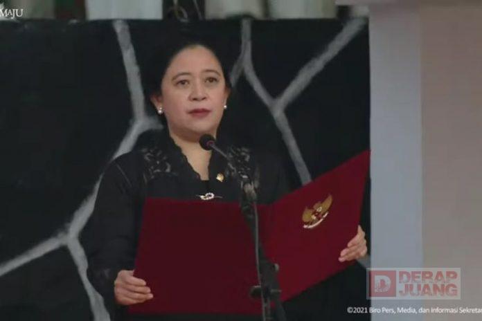Puan Bacakan Ikrar di Upacara Peringatan Hari Kesaktian Pancasila (2)