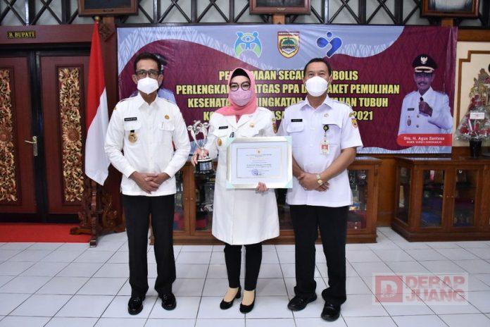 Raih Penghargaan KLA Madya 2021, Bupati Etik Semoga Tahun Depan Bisa Naik Tingkat