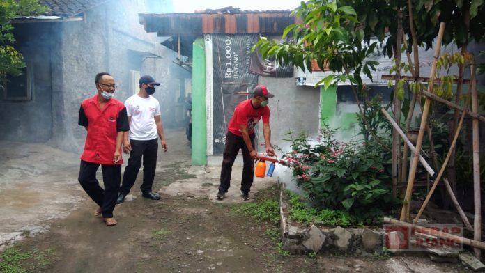Ranting Dagen Lakukan Fogging dan Pengamanan Lingkungan