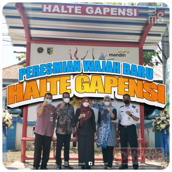 Resmikan Halte Gapensi, Mbak Eisti Tegaskan Tata Kelola Perkotaan Ditingkatkan