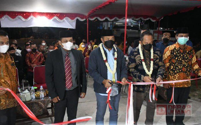Resmikan Pendopo Taru Wongso, Rober Christianto Sampaikan Guyub Rukun Mbangun Deso