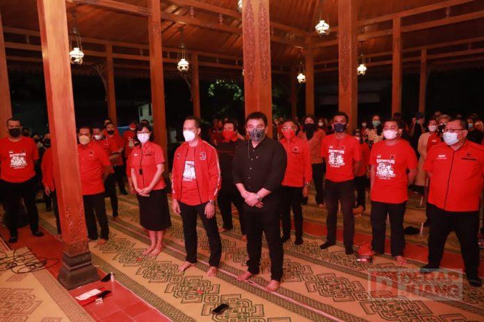 Sambut Sumpah Pemuda, DPC PDI Perjuangan Kota Surakarta Gelar Renungan Malam