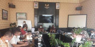 Sarjono Pimpin Kunker Bahas Perlindungan, Pengelolaan Lingkungan Hidup