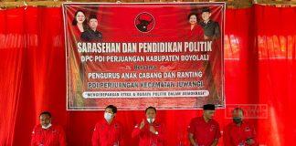 Solidkan Kader Partai, DPC PDI Perjuangan Boyolali Selenggarakan Sarasehan