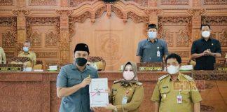 Sri Mulyani Tandatangani Nota Kesepakatan Rancangan KUA PPAS APBD Tahun 2022