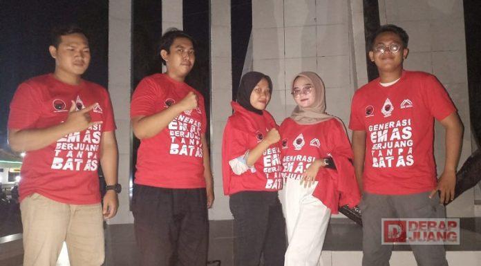 Support Pengkaderan KJ, Dewi Aryani Berikan Kaos Mentoring