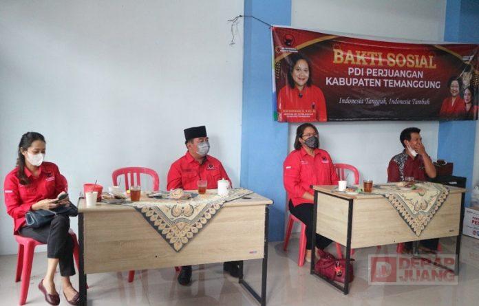 Tanggulangi Covid-19, DPC Temanggung Aktualisasikan Giat Integratif