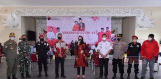 Target 70 %, Bupati Sukoharjo Gencar Pantauan Vaksinasi