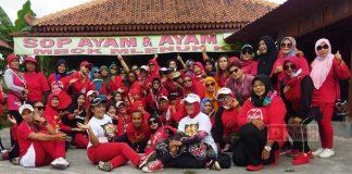 Tingkatkan Imunitas Tubuh, Srikandi PDI Perjuangan Klaten Adakan Senam Sehat Bersama