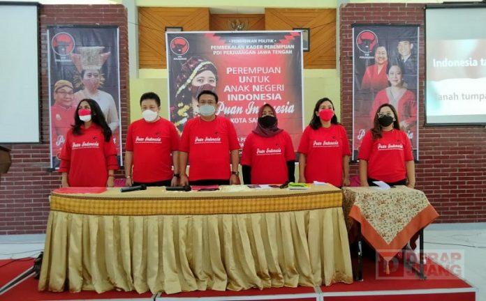 Tingkatkan Partisipasi Politik Perempuan, DPC Salatiga Berikan Pembekalan Kader (2)