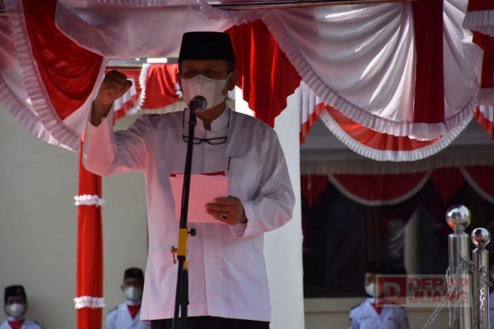Upacara HSN, Bambang Pujiyanto Santri Harus Berkarya Bangun Bangsa (2)