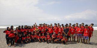 Upgrading Banteng Sengoro Club Di Pantai, Timbul Wahono Harapkan Regenerasi Tim Voli Terus Berjalan