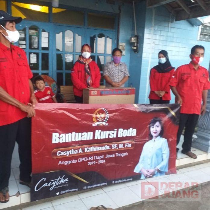 Wujud Kepedulian Mbak Casytha Kepada Penyandang Disabilitas Banyumas