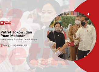 Potret Jokowi dan Puan Maharani, Simbol Sinergi Putra Putri Terbaik Bangsa