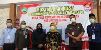 Aman Terkendali, Mbak Etik Monitoring Pemilihan Kepala Desa Pulo