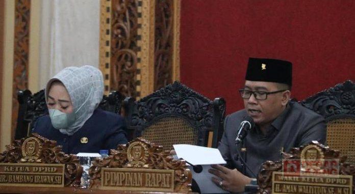 Bambang Irawan Raperda Fasilitasi Pondok Pesantren Masuk Propemda Purbalingga Tahun 2022