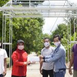 Blusukan, Hesti Nugroho Salurkan Bantuan Logistik