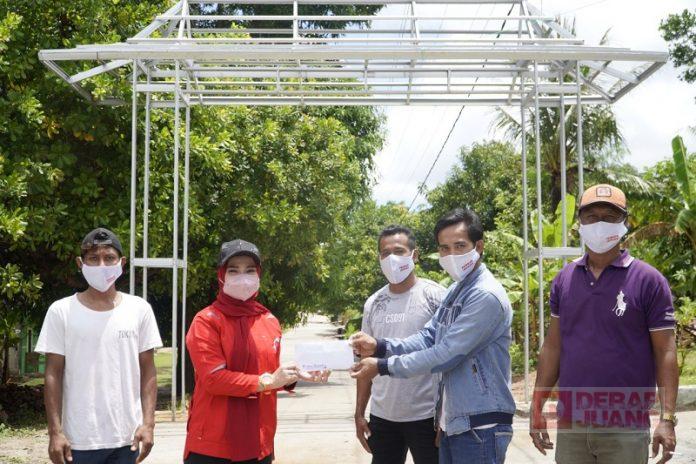 Blusukan, Hesti Nugroho Salurkan Bantuan Logistik