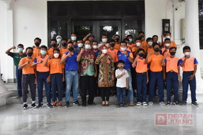 Bupati Grobogan Lepas SSB WTW TC Wakili Jateng di FOSSBI U14