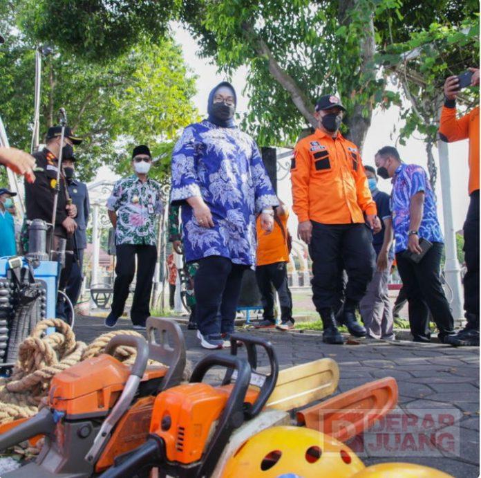 Bupati Yuni Pimpin Apel Kesiagaan Bencana Hidrometeorologi