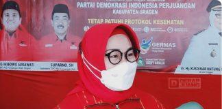 Cakupan Vaksinasi Lampaui 1 Juta, Bupati Yuni Berharap Bumi Sukowati Turun Level 1