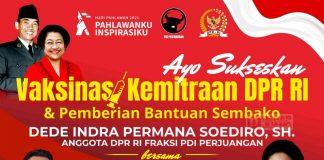 DPC Kota Pekalongan Agendakan Vaksinasi, Agung Satria: Vaksin Aman untuk Saya, Kamu, dan Kita