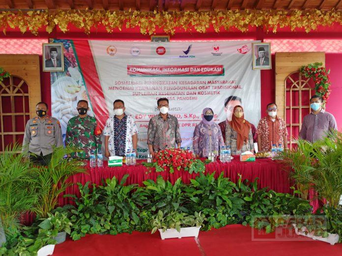 Gandeng BPOM, Edy Wuryanto Edukasi Masyarakat Blora