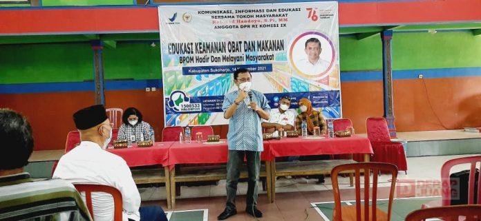Gandeng BPOM, Rahmad Handoyo Beri Edukasi Warga Sukoharjo Soal Keamanan Obat dan Makanan
