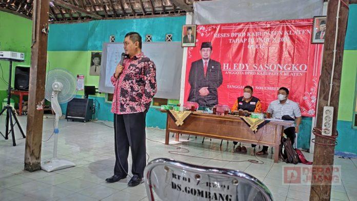 Gelar Reses, Edy Sasongko Siap Perjuangkan Aspirasi Masyarakat