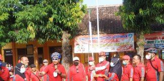 Gowes Bersama PGRI, Edy Wuryanto Semangati Para Guru