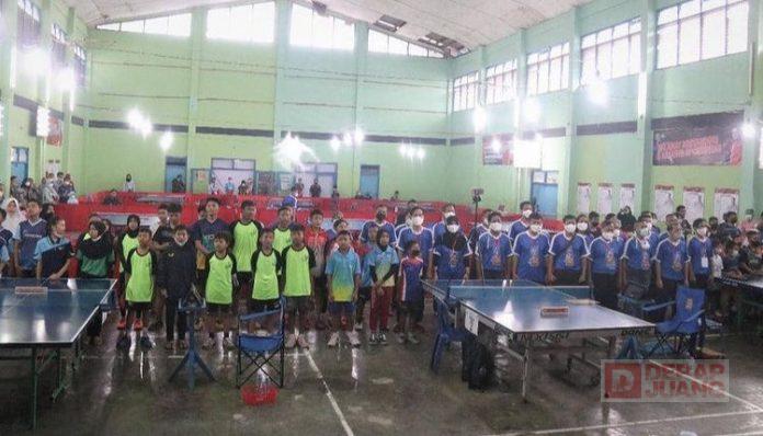 HR Bambang Irawan Gelar Lomba Tenis Meja Piala Ketua DPRD Purbalingga