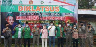 Hadiri Diklatsus Banser, Bupati Tiwi: Banser dan Pemerintah Harus Bersinergi