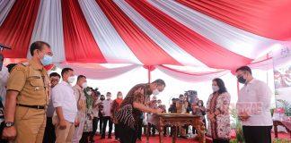 Hendi Teken Komitmen Kelurahan Ramah Pemberdayaan Perempuan dan Perlindungan Anak