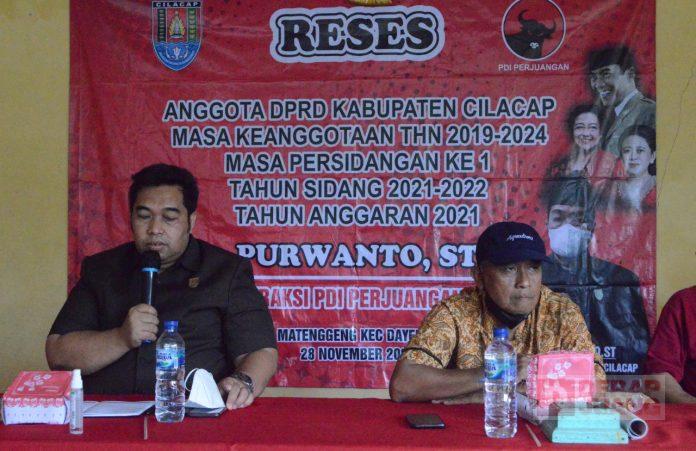 Ingin Lebih Dekat dengan Konstituen, Purwanto Gelar Reses di Dapil 4