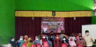 Kadarwati Salurkan Bantuan Pangan Kepada Satgas Covid-19 dan Warga Desa Jatipuro