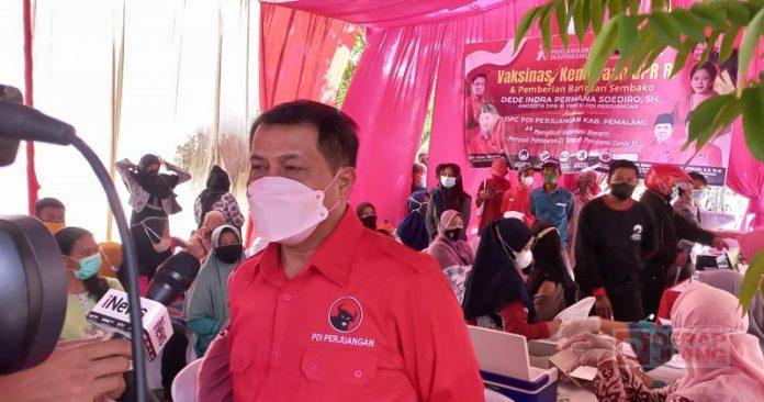 Kejar Herd Immunity, DPC Pemalang Gelar 3 Lokasi Vaksinasi (3)
